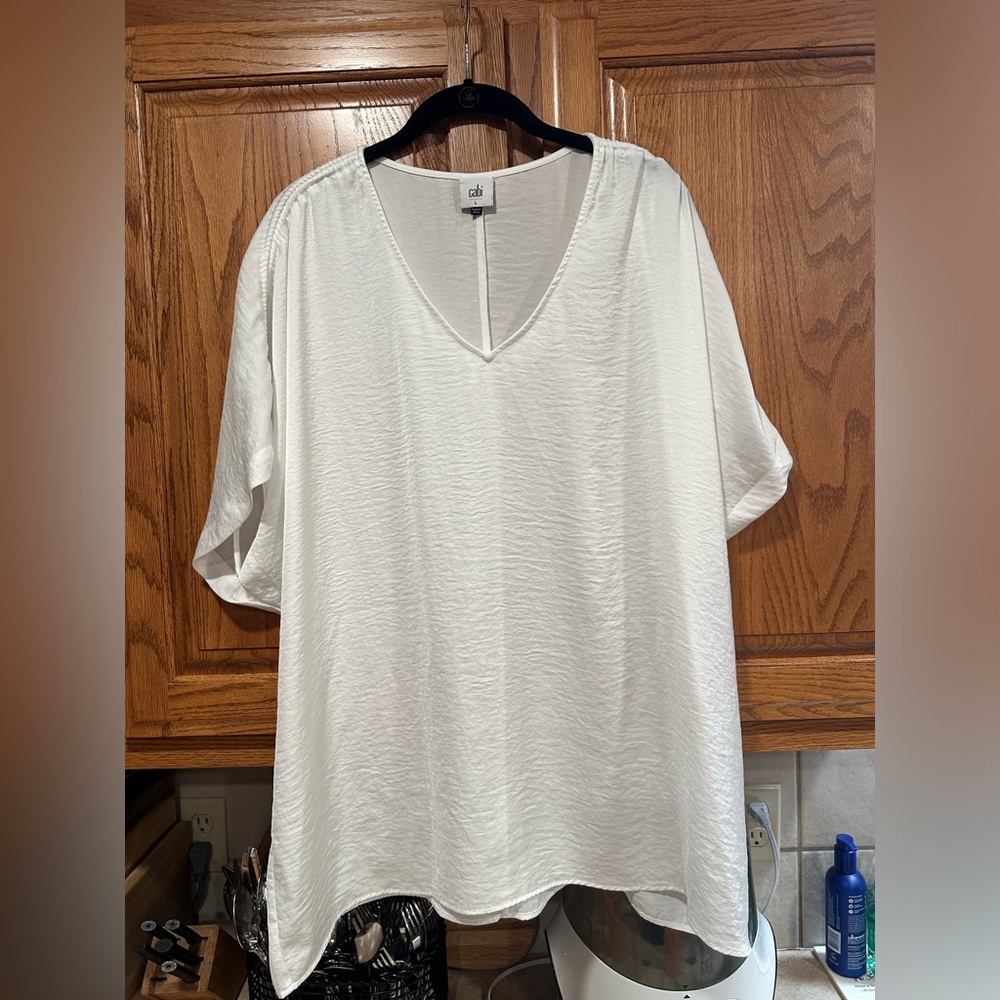 CAbi Spring 2021 Seaside Top #5895 EUC Size L